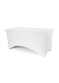 Housse de table noire pour table rectangulaire