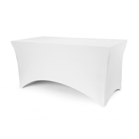 Housse de table noire pour table rectangulaire