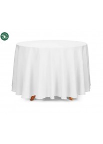 Nappe en tissu ronde Ø 280 blanc
