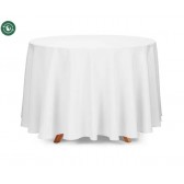 Nappe en tissu ronde