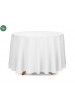 Nappe en tissu ronde