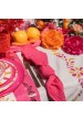 Serviette Gaze de coton Framboise