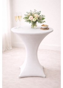 Housse pour mange-debout Blanc
