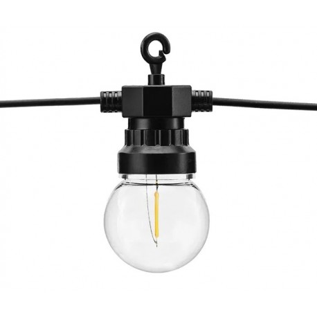 Guirlande guinguette LED Blanc chaud