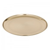 Plateau 37cm Or