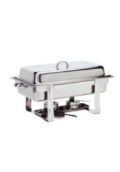 Chafing Dish rectangulaire alcool gélifié 2 brûleurs