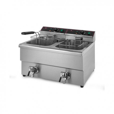 Friteuse 2 bacs de 8 litres