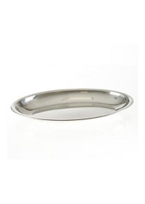 Plat oval inox 35 cm