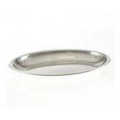 Plat oval inox 45 cm