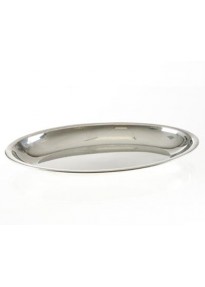 Plat oval inox 41 cm