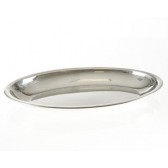 Plat ovale inox 60 cm