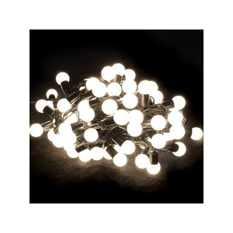 Guirlande lumineuse extérieure LED blanche