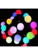 Guirlande lumineuse extérieure LED multicolore