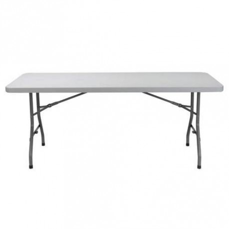 Table rectangulaire 180x76 cm (6 pers.)